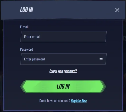 VegasHero login